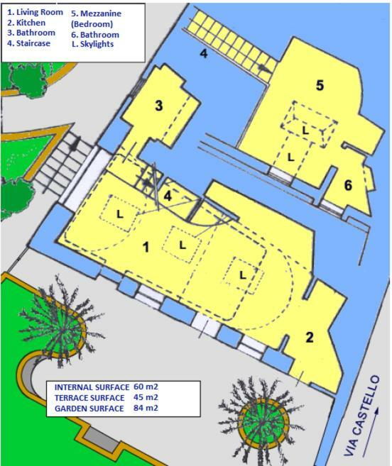 Villa Castello Apartments كابري المظهر الخارجي الصورة