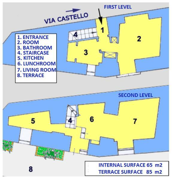 Villa Castello Apartments كابري المظهر الخارجي الصورة